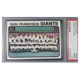1973 Topps SF GIANTS TEAM PSA 9