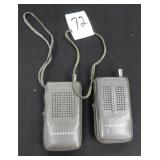 Vintage 2 way radio (walkie-talkie) Panasonic