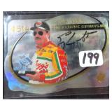 1996 SPx Terry LaBonte Signed Racing Card