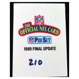 1989 Pro Set Final Update Set, Sealed, Unopened