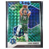 2020-21 Mosaic Luka Doncic Green Prizm