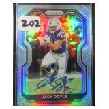 2020 Jack Doyle Signed Prizm Card, Guaranteed