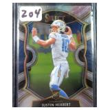 2020 Select Justin Herbert Rookie Card! (RC)