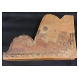 Wooden Corbel That Slides Open to Hide Goods