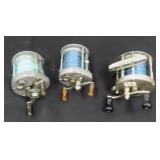Three (3) Vintage Pflueger Reels, Made in USA