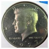 1977-S Kennedy Half Dollar, Cameo Proof