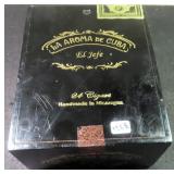 6"x7.5"x4" La Aroma de Cuba El Jefe Cigar Box