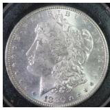 1880 Silver Morgan Dollar, very nice