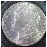 1885 Silver Morgan Dollar, very nice