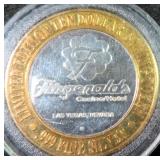 SILVER 2001 Fitzgeralds Gaming Token