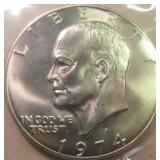 1974-S SILVER IKE Dollar, Sealed in U.S. Mint