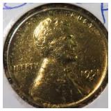 1951-D Gold Plated Wheat Cent