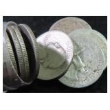 Forty (40) Silver Washington Quarters, $247.60