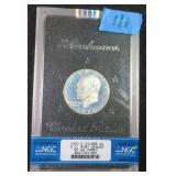 SILVER 1972-S IKE, U.S. Mint Sealed NGC PF68 CAMEO