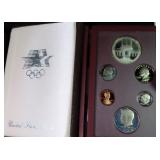1984 Olympic Prestige Set with Silver Olympic $