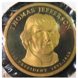 2007-S Proof Jefferson Dollar