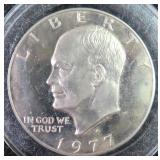 1977-S PROOF IKE Dollar
