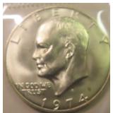 1974-S SILVER IKE Dollar, Sealed in U.S. Mint