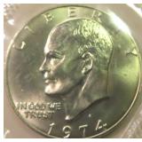 1974-S SILVER IKE Dollar, Sealed in U.S. Mint