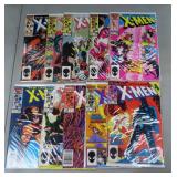 TEN (10) Marvel The Uncanny X-Men Comics incl.