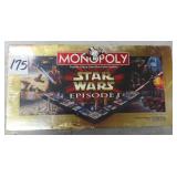 NO SHIPPING: Unopened 1999 Star Wars Monopoly