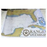 NO SHIP: TWO (2) Large Maps incl. Gulf of Mexico