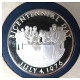 Sterling Silver Bicentennial Day Medal