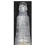 Early Glass Royal Salad Dressing Bottle, Detroit