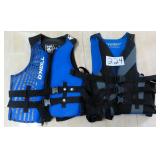 $26 SHIP: TWO Life Jackets