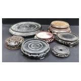 We Ship: Collection of Wooden Bases for Urns and