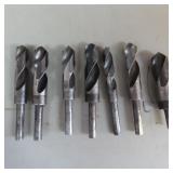 Seven (7) Large Industrial Drill Bits, We Ship