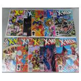 TEN (10) Marvel X-MEN Comics incl. X-MEN