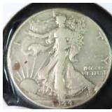 Silver 1944 Walking Liberty Half Dollar, $11.71