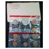 1969 U.S. Mint Set with Silver Kennedy Half