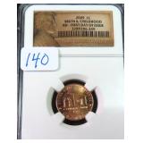 2009 Lincoln Cent, Birth and Childhood, BU FDOI