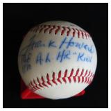 Frank Howard Signed International League Baseball