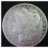 1884 Silver Morgan Dollar
