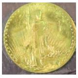 8K Gold Miniature Coin
