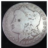 1886-O Silver Morgan Dollar