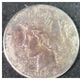 1923-S Silver Peace Dollar, $25.01 Melt Value
