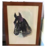 Jose Luis Rey-Vila (1900-1983) Watercolor Framed