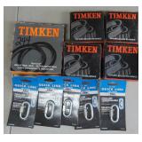 NO SHIP: Timken Roller Bearing & 3/16" Quick Line