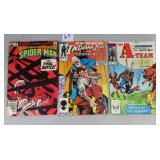 Three Marvel Comics incl. Indiana Jones #2, A-Team