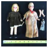 Antique Dolls and Doll Parts, NOTE: one is