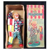 Vintage Clown the Magician Toy in Box