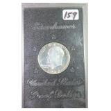 1972 Silver Proof Dollar in U.S. Mint Holder