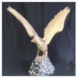18"H x 18"W Metal Eagle, OLD. Rosenberg Estate