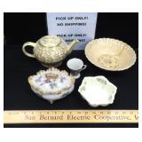 Four (4) Pieces, NO SHIPPING, Haviland, France.