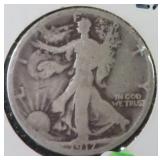 1917 Silver Walking Liberty Half Dollar