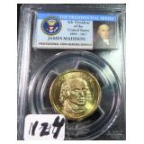 2007-D James Madison $1 PCGS MS65